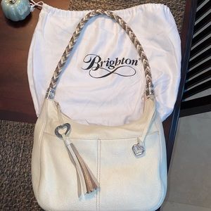 Brighton Barbados Ziptop Hobo Pearl - NWOT - Gorgeous Color!!!